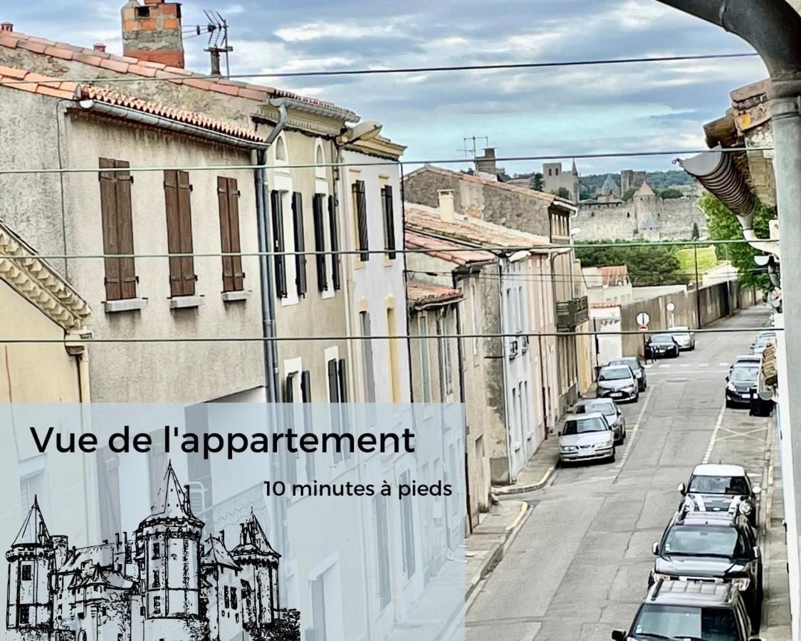 Spacieux, Climatisé, Quartier Calme, Proche Château, Le Cocon De Joy Carcassonne Exterior foto